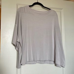 Lululemon - super soft oversized crop top